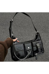 Punk Chains Shoulder Bag