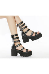 Punk Gladiator Sandals