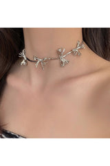 Collier chaîne irrégulière punk