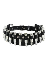 Punk Rivet Leather Choker