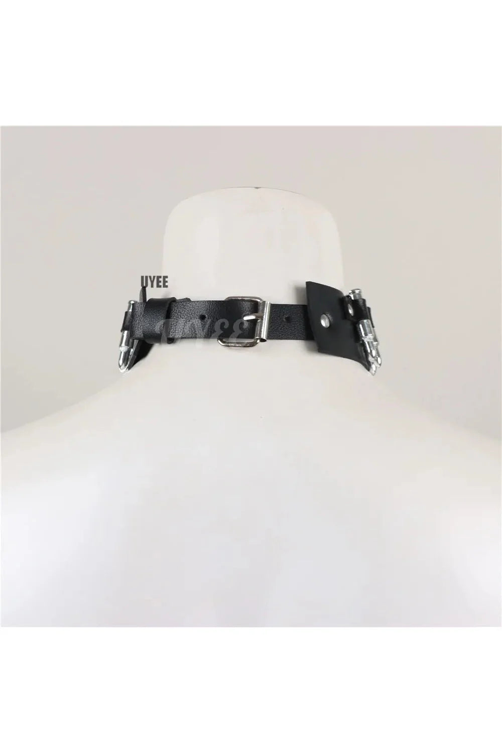 Punk Rivet Leather Choker