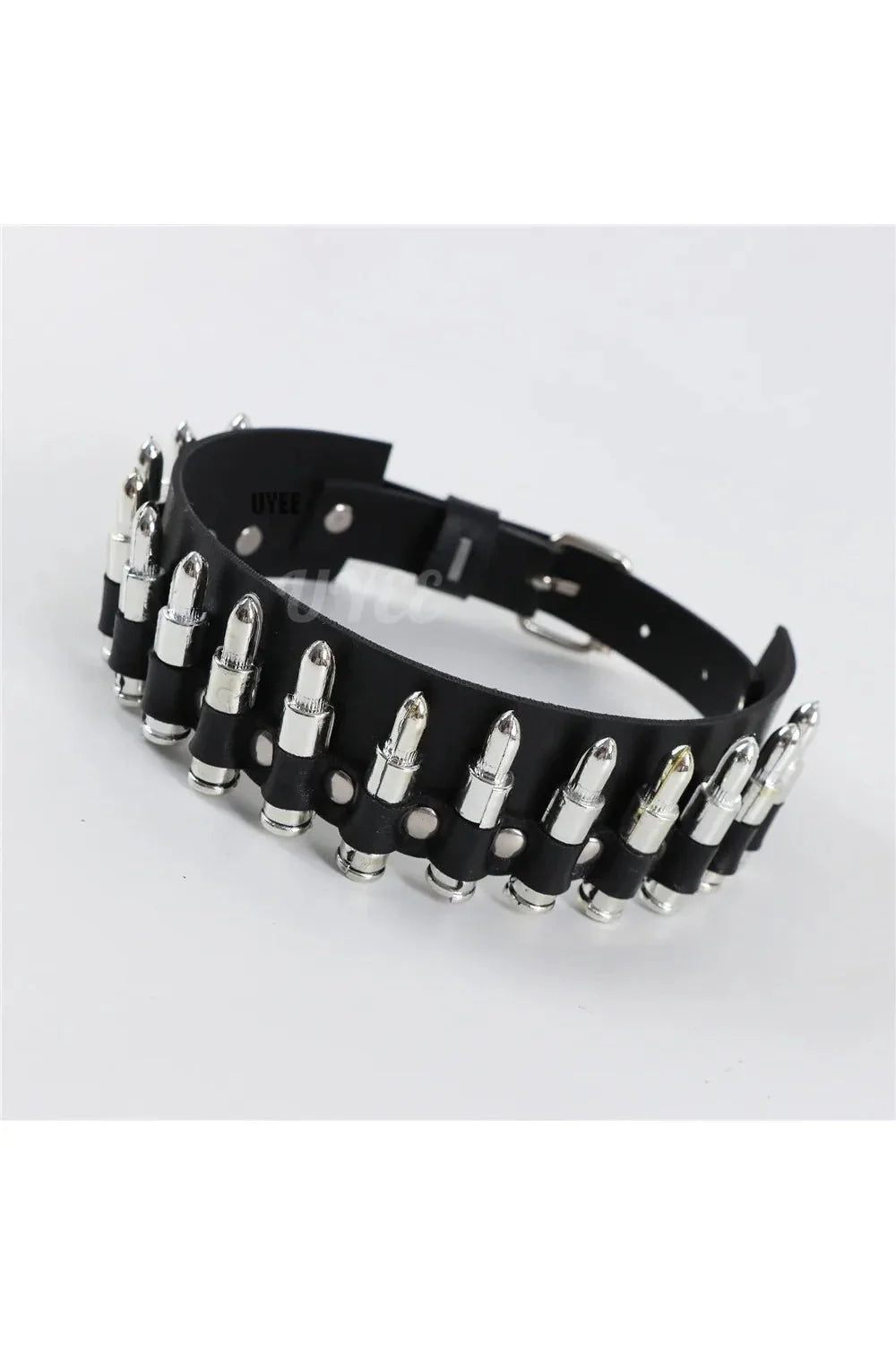 Punk Rivet Leather Choker