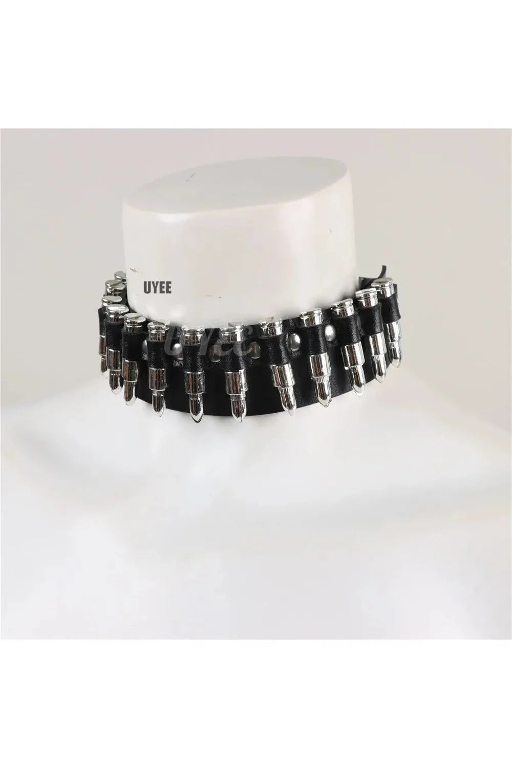 Punk Rivet Leather Choker