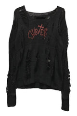 Fall Punk Rock Hollow Sweater