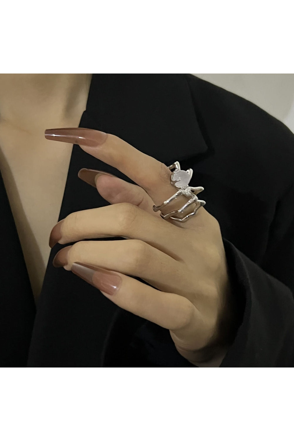 Punk Spider Ring