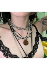 Punk Thick Chain Choker