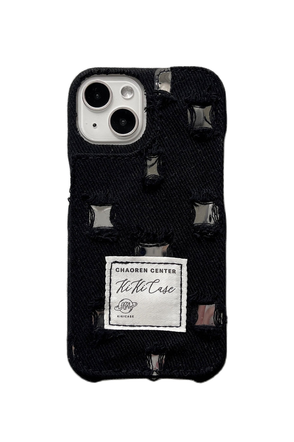 Ragged Denim Cloth iPhone Case