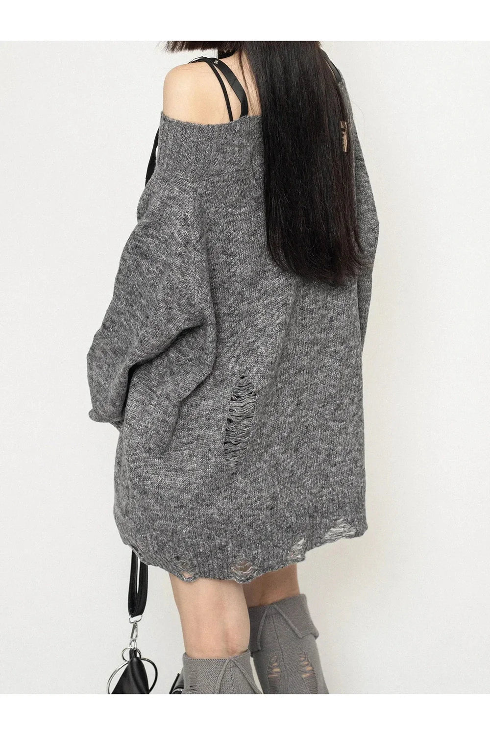 Fall Rebel's Script Oversized Sweater