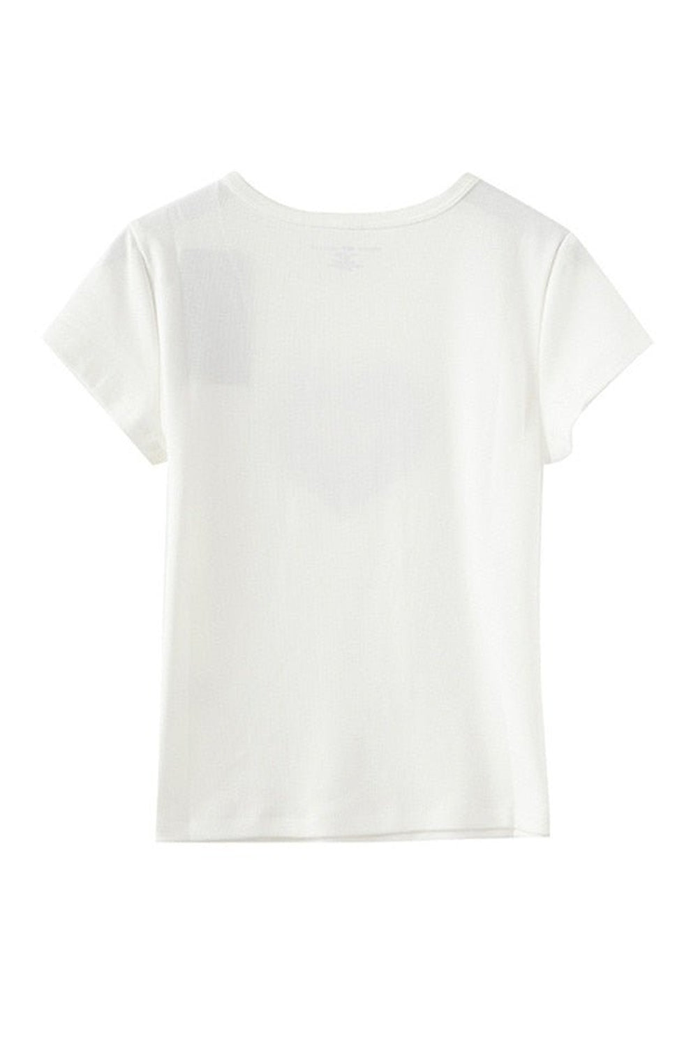 Retro Aesthetic White T-Shirt