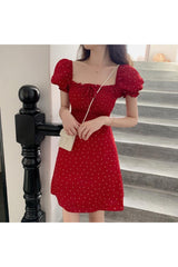 Retro Dot Summer Dress