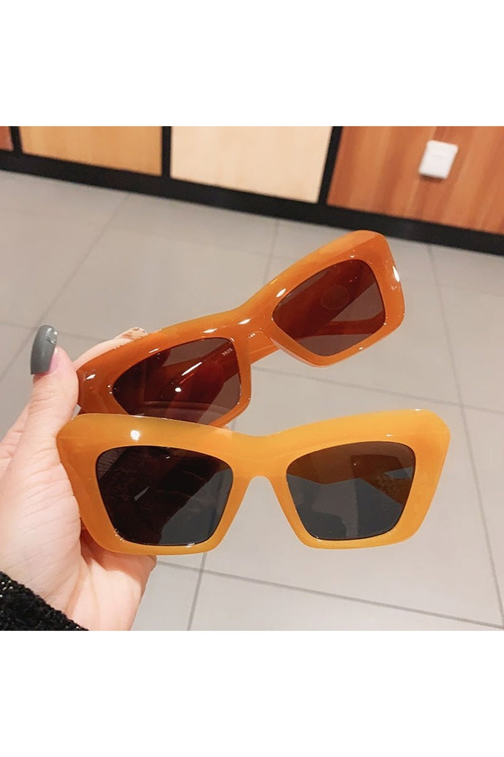 Retro Cat Eye Style Sunglasses