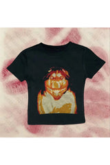 Retro Horror Graphic Baby Top