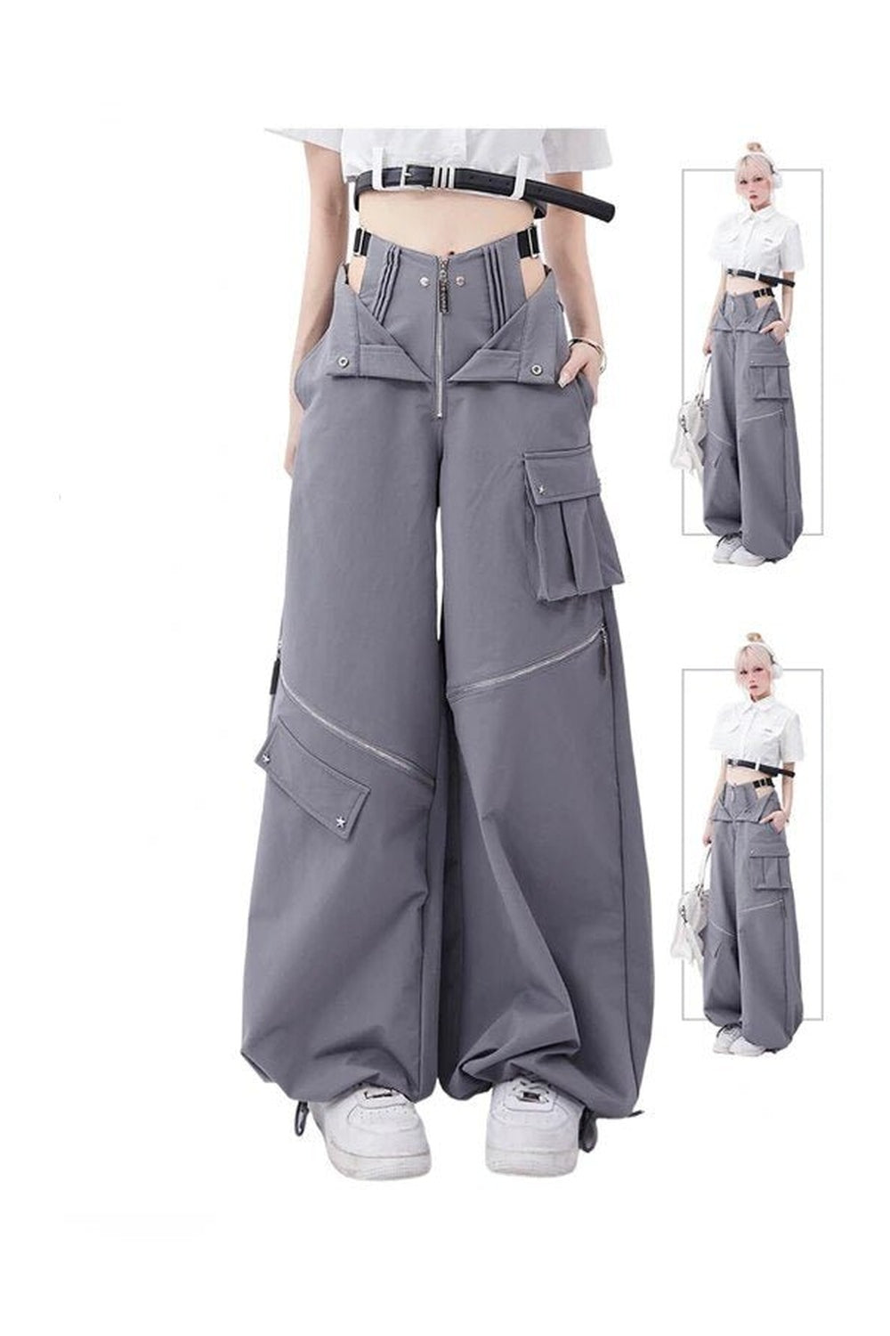 Retro Multi-Pocket Cargo pants