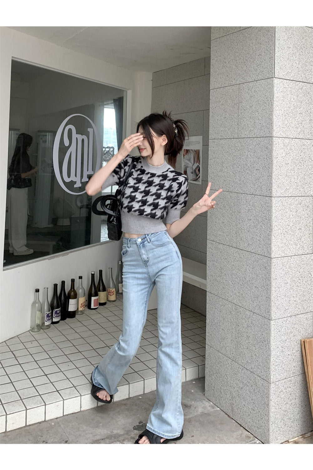 Retro Puff Sleeve Chic Top