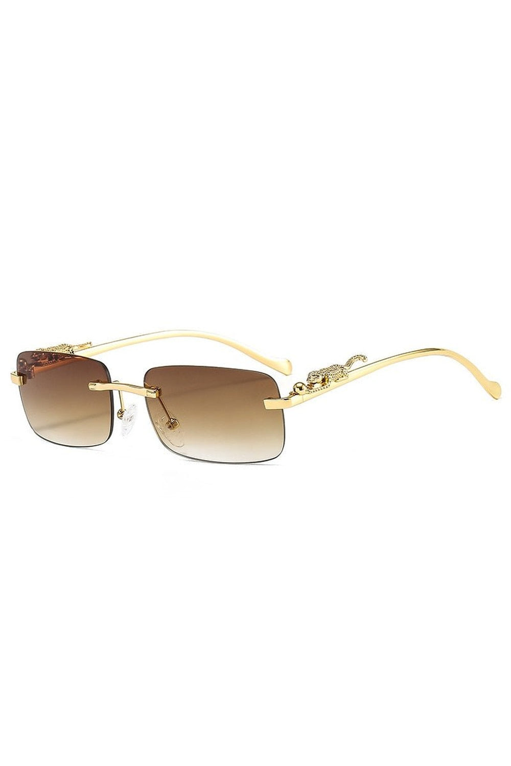 Retro Rimless Sunglasses