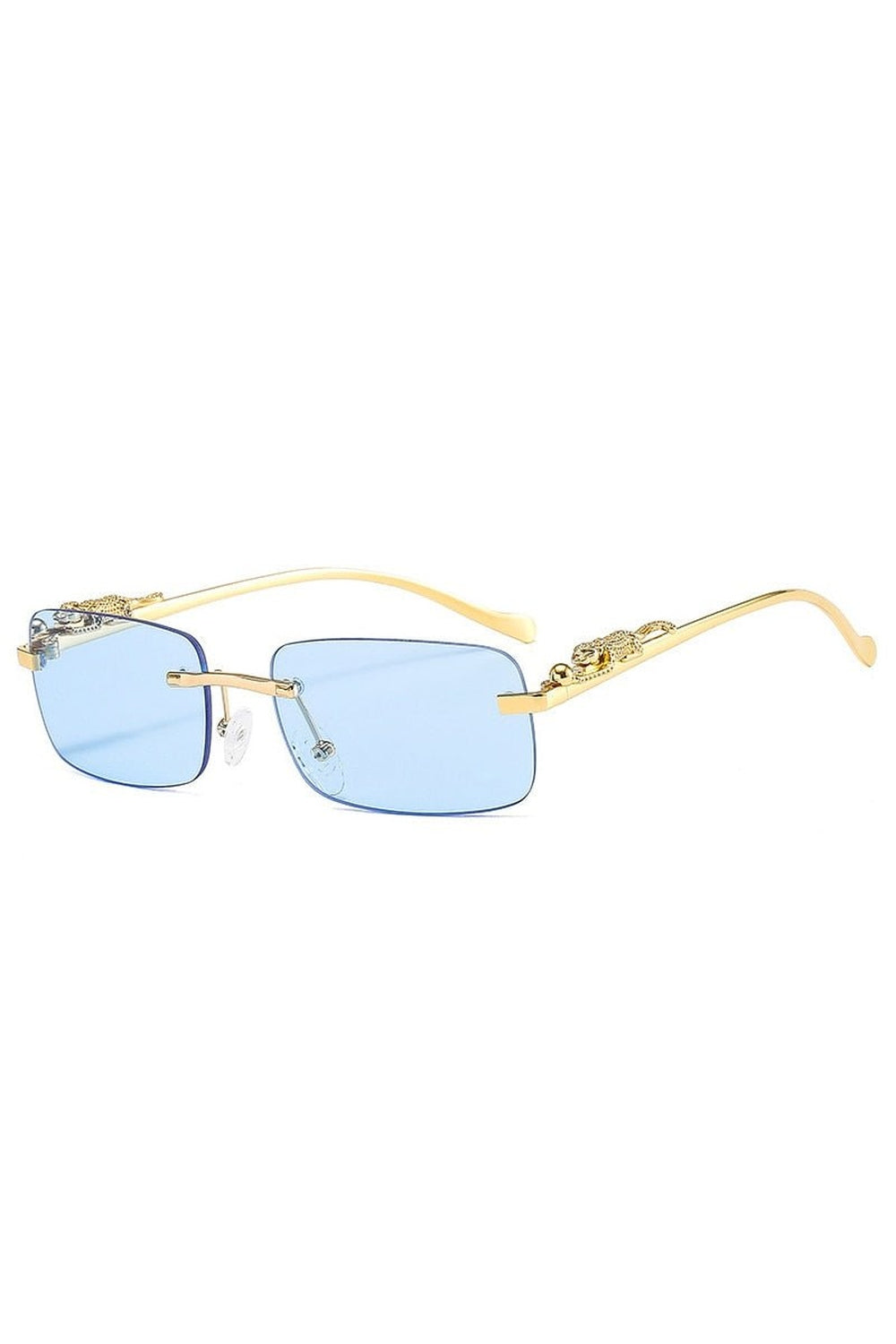 Retro Rimless Sunglasses