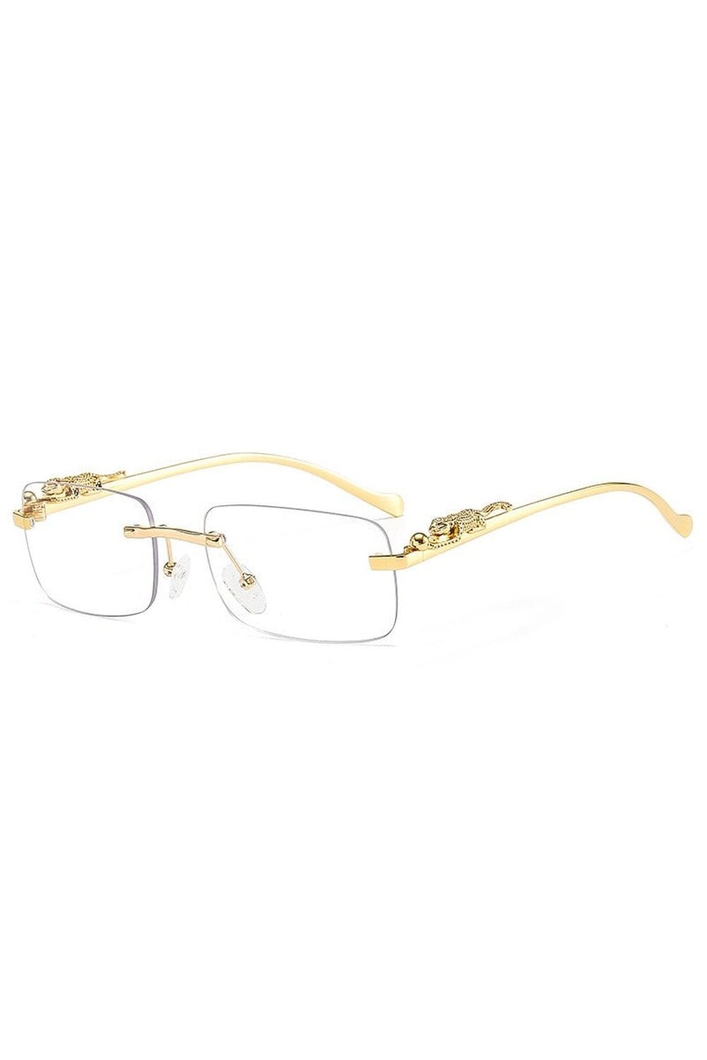 Retro Rimless Sunglasses