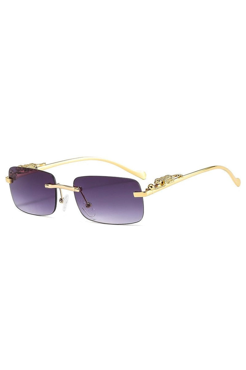 Retro Rimless Sunglasses