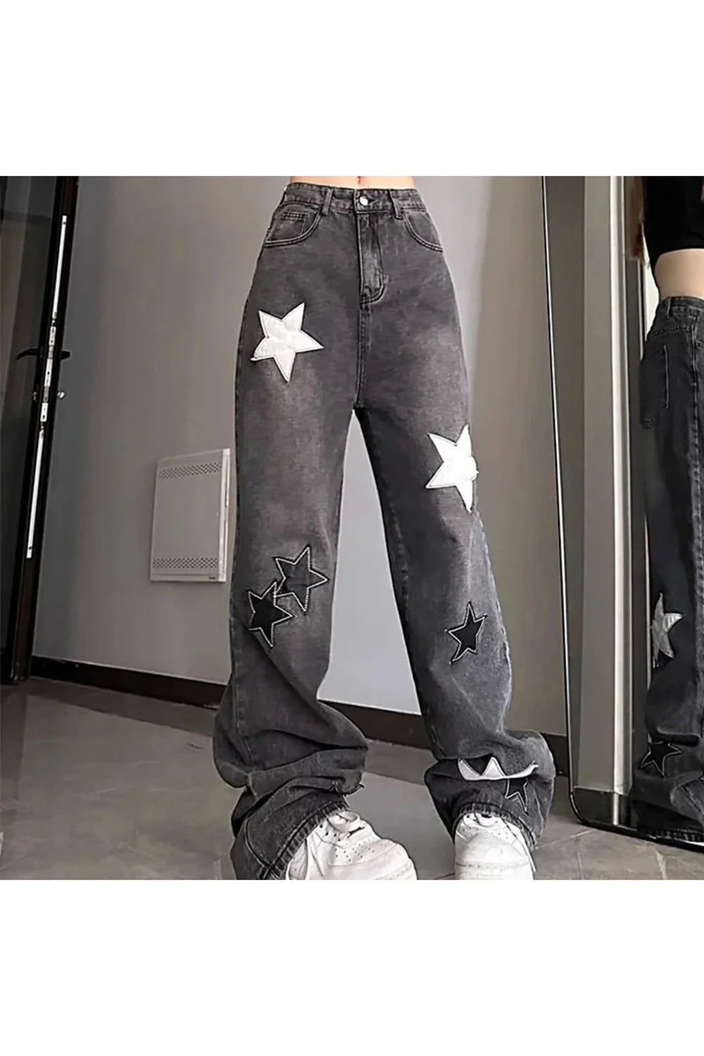 Fall Acubi Star High Waist Jeans