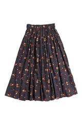 Retro Style Floral Skirt
