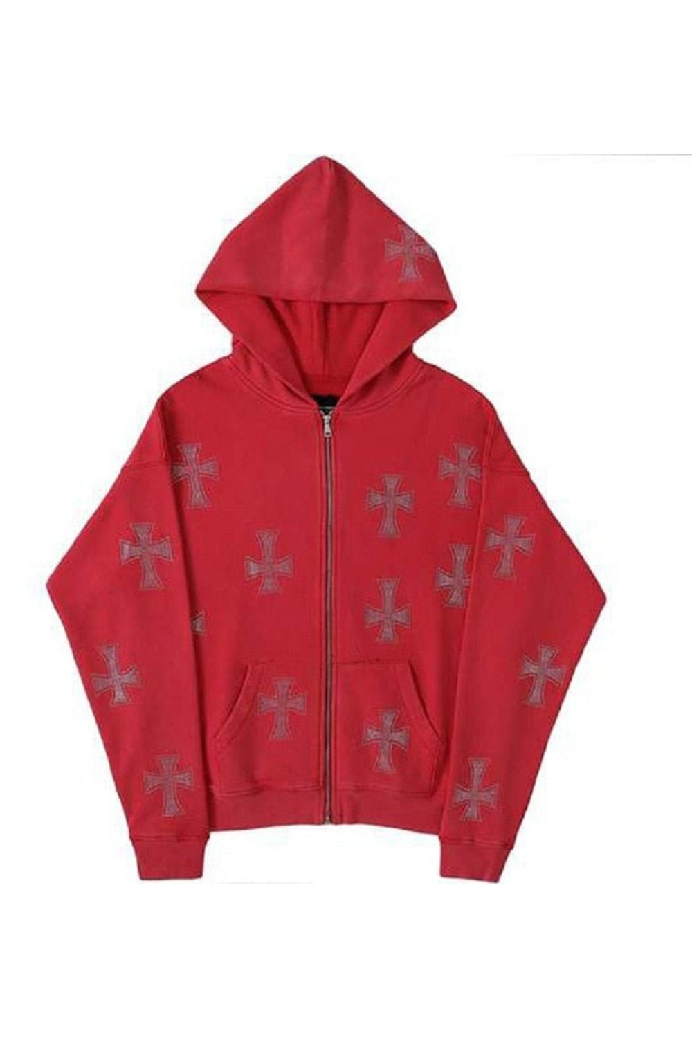 Fall Rhinestone Graphics Oversized Hoodie