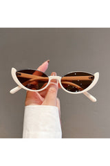 Rimless Cat Eye Sunglasses