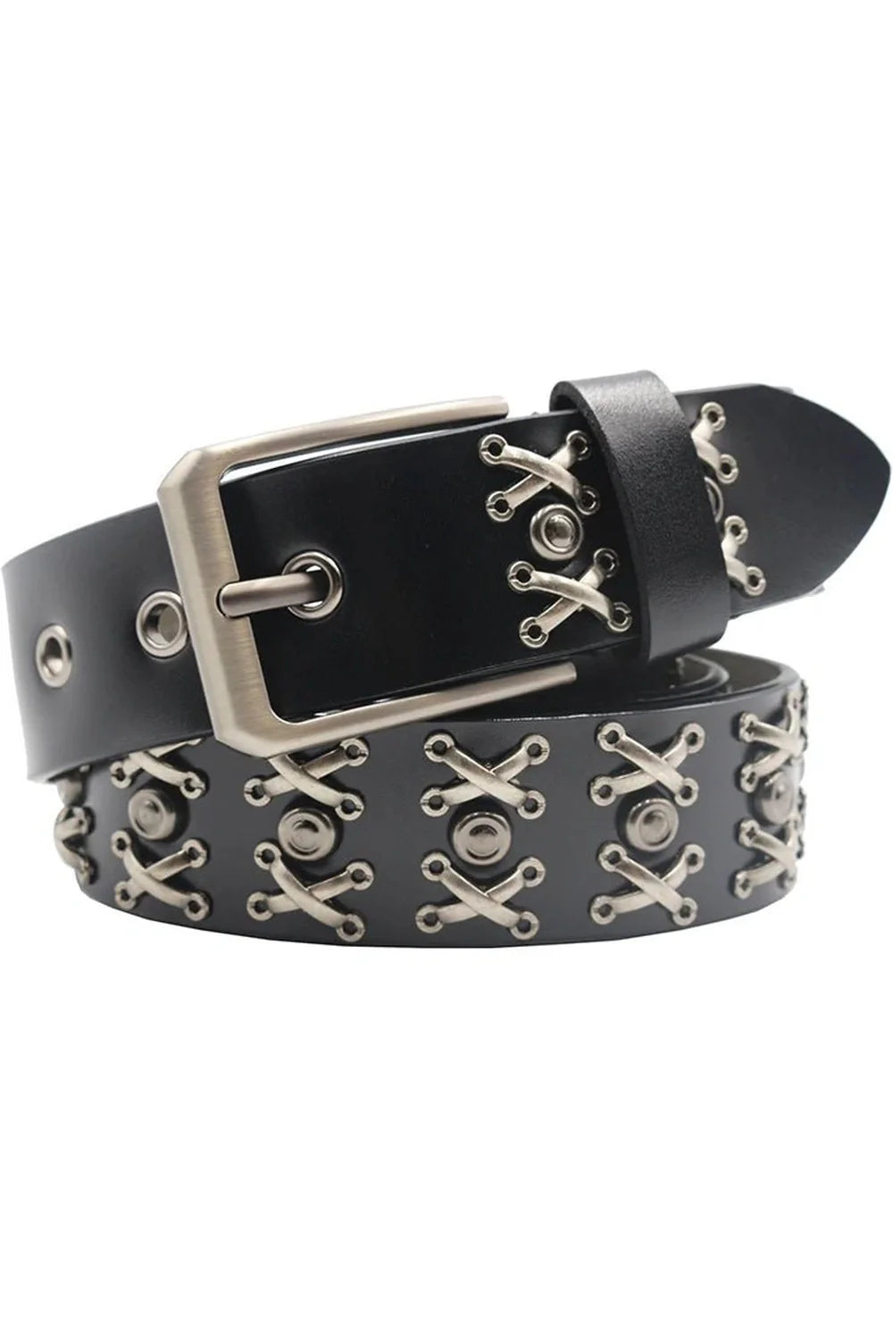 Rivet Cowboy Genuine Leather Men's Belt