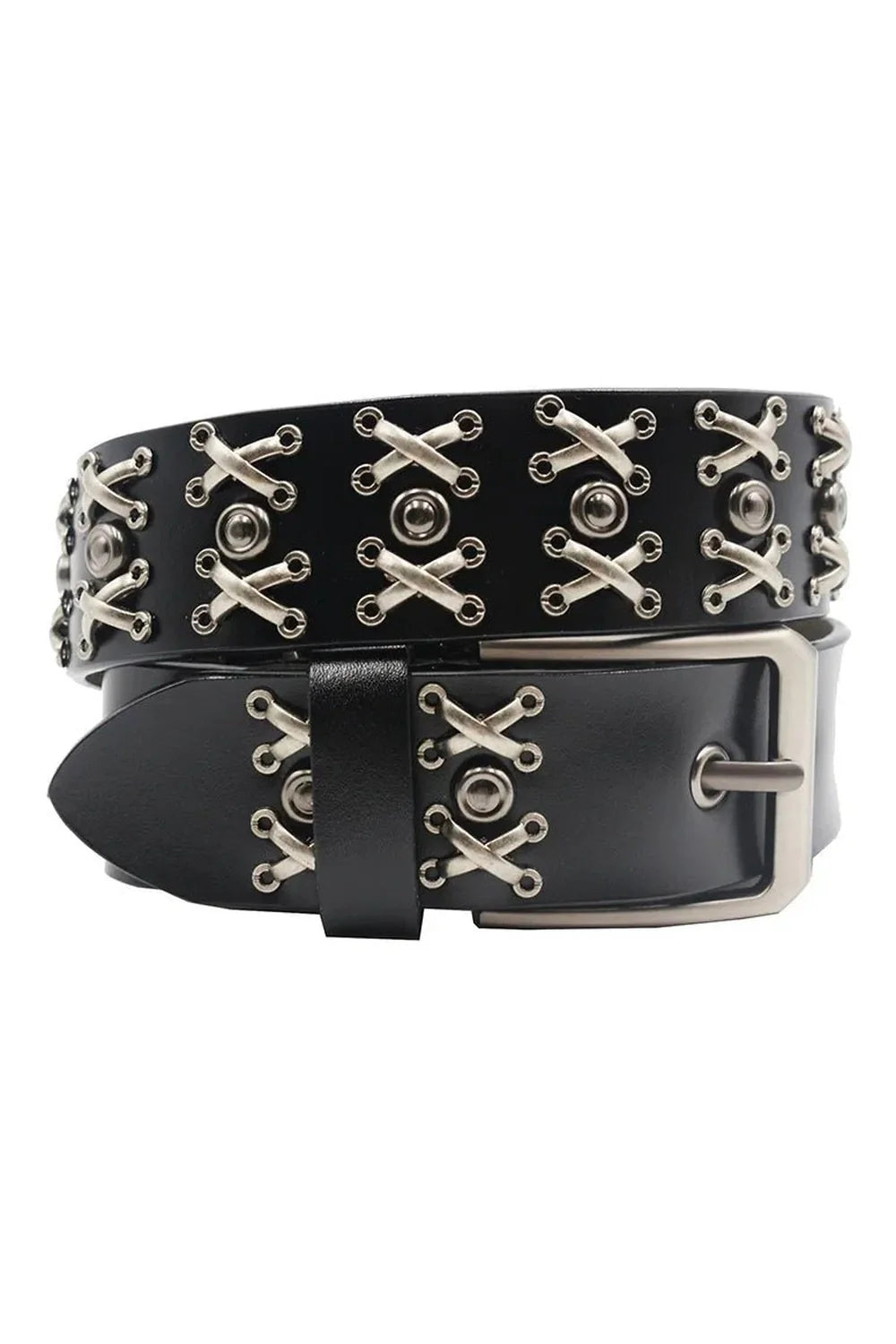 Rivet Cowboy Genuine Leather Men's Belt