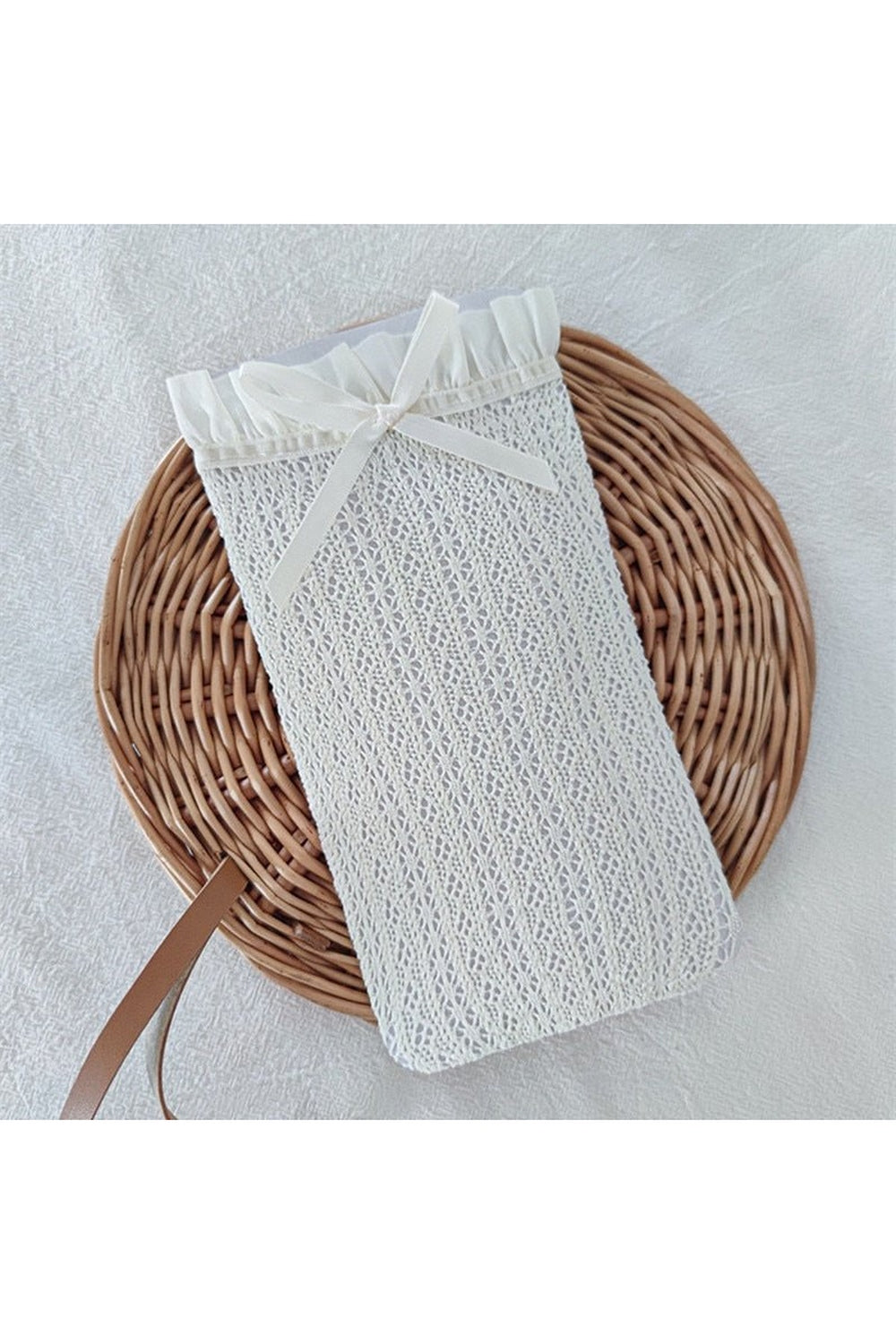 Ruffle Knee High Socks