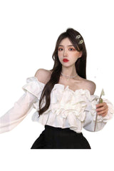 Ruffles Aesthetic Blouse