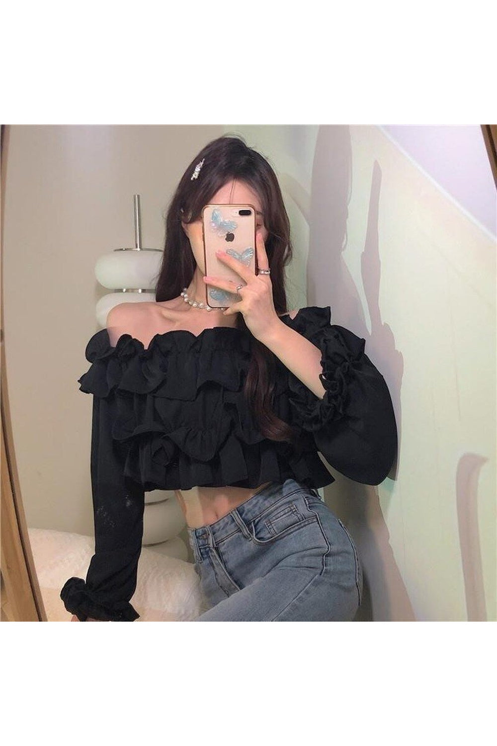 Ruffles Aesthetic Blouse – Nhuhn