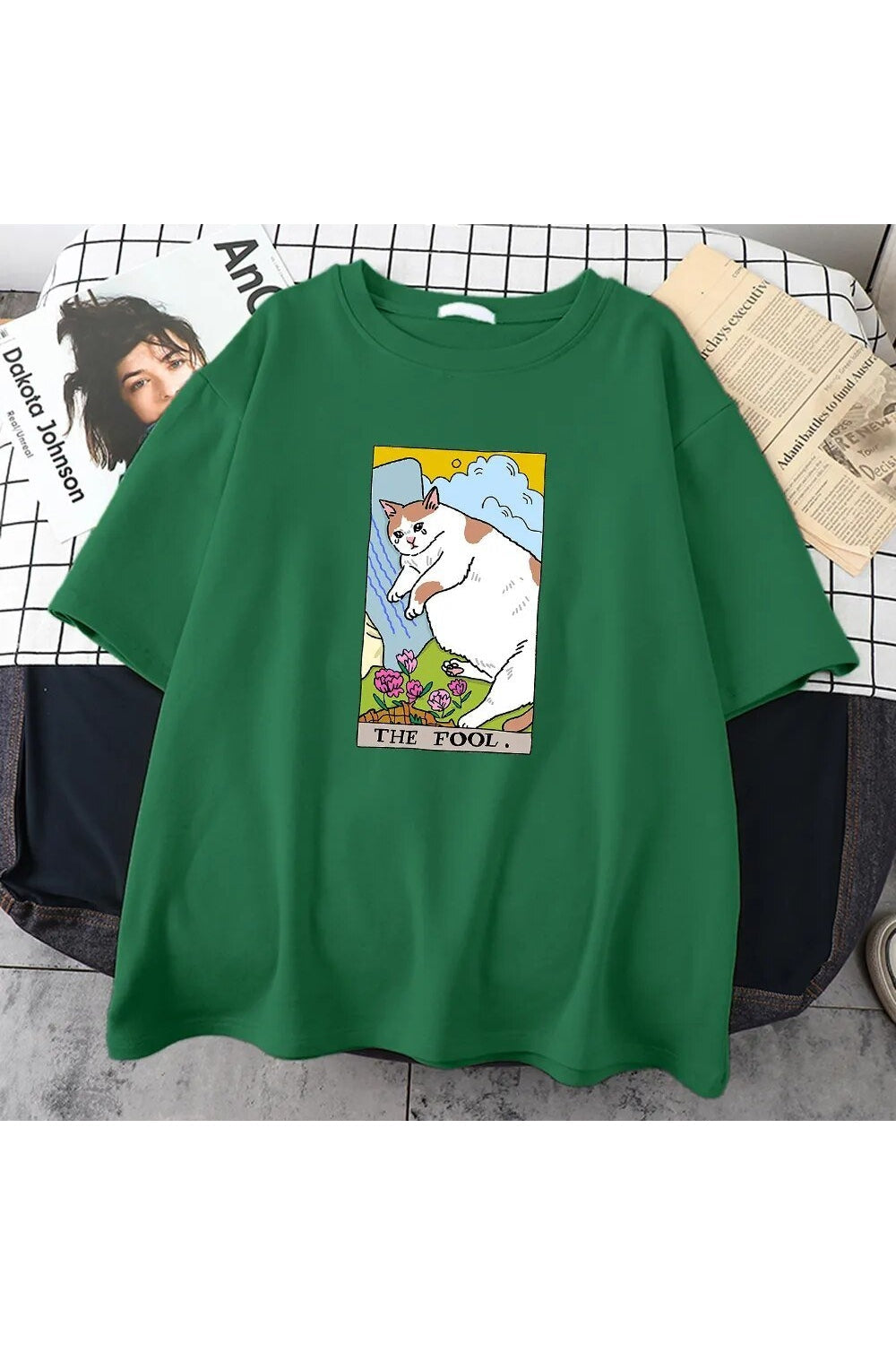 Sad Cat Meme Vintage T-Shirt