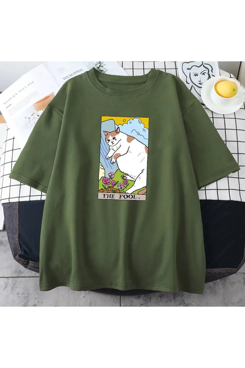 Sad Cat Meme Vintage T-Shirt