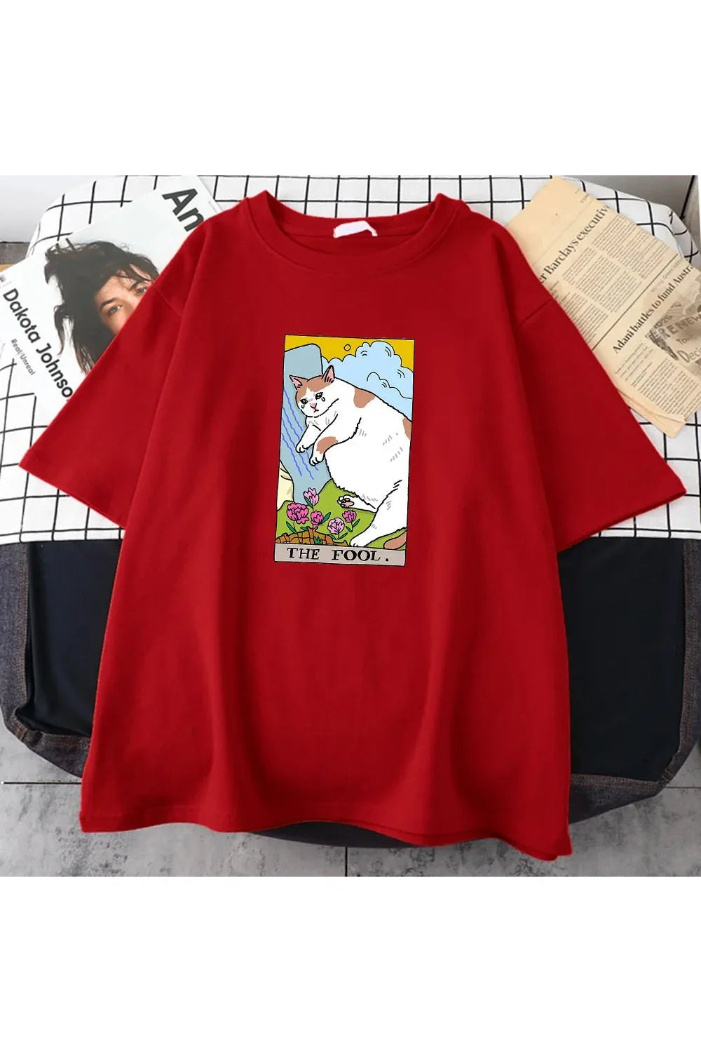 Sad Cat Meme Vintage T-Shirt