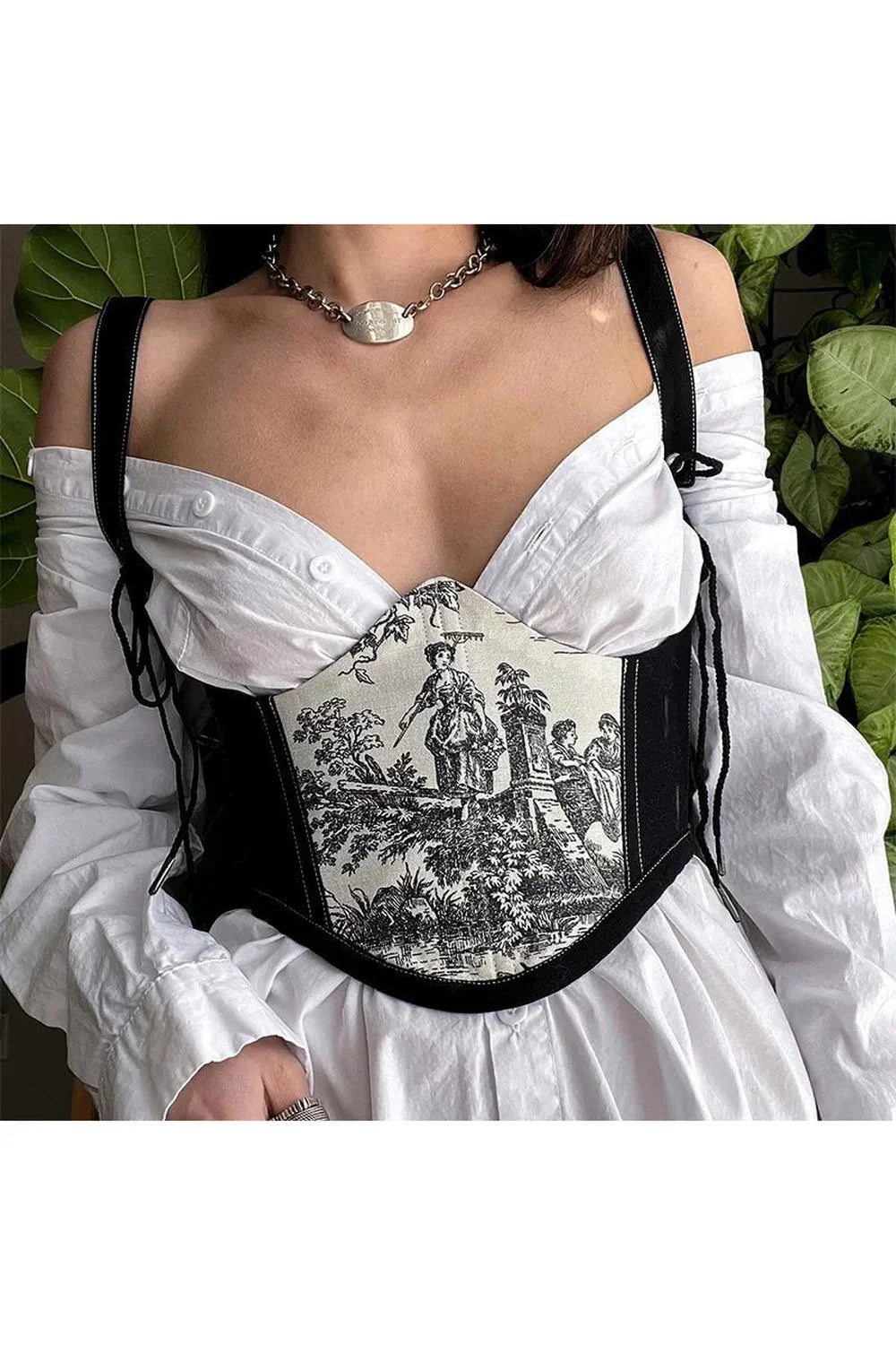 Renaissance Art Corset Top