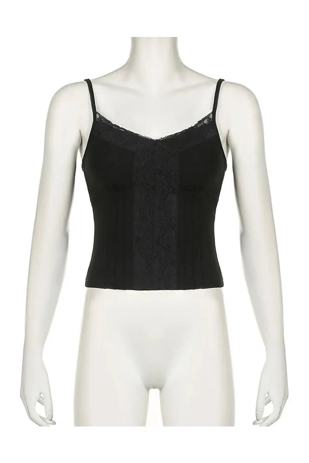 Sexy Lace Trim Tank Top