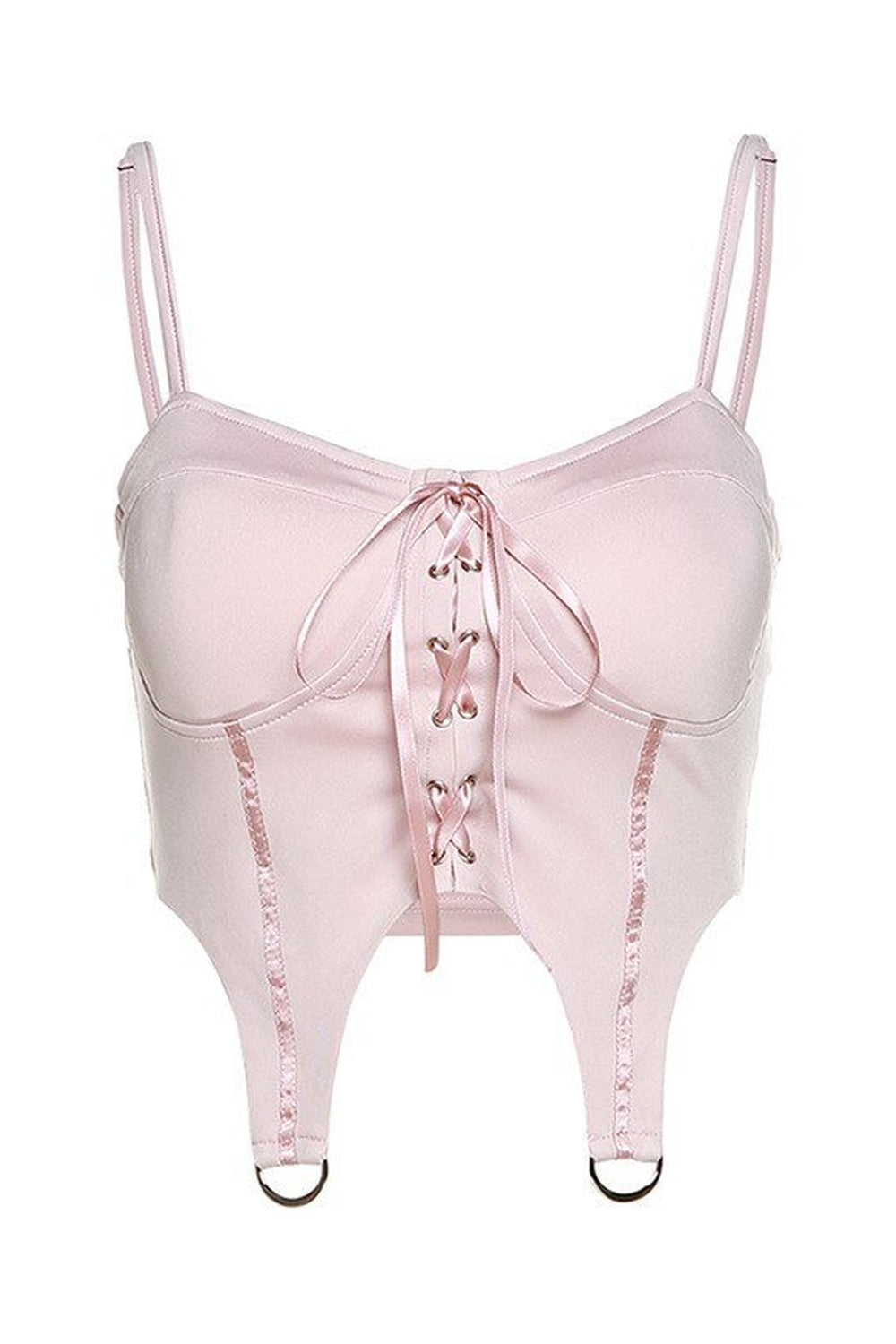 Kawaii Pink Summer Corset Top