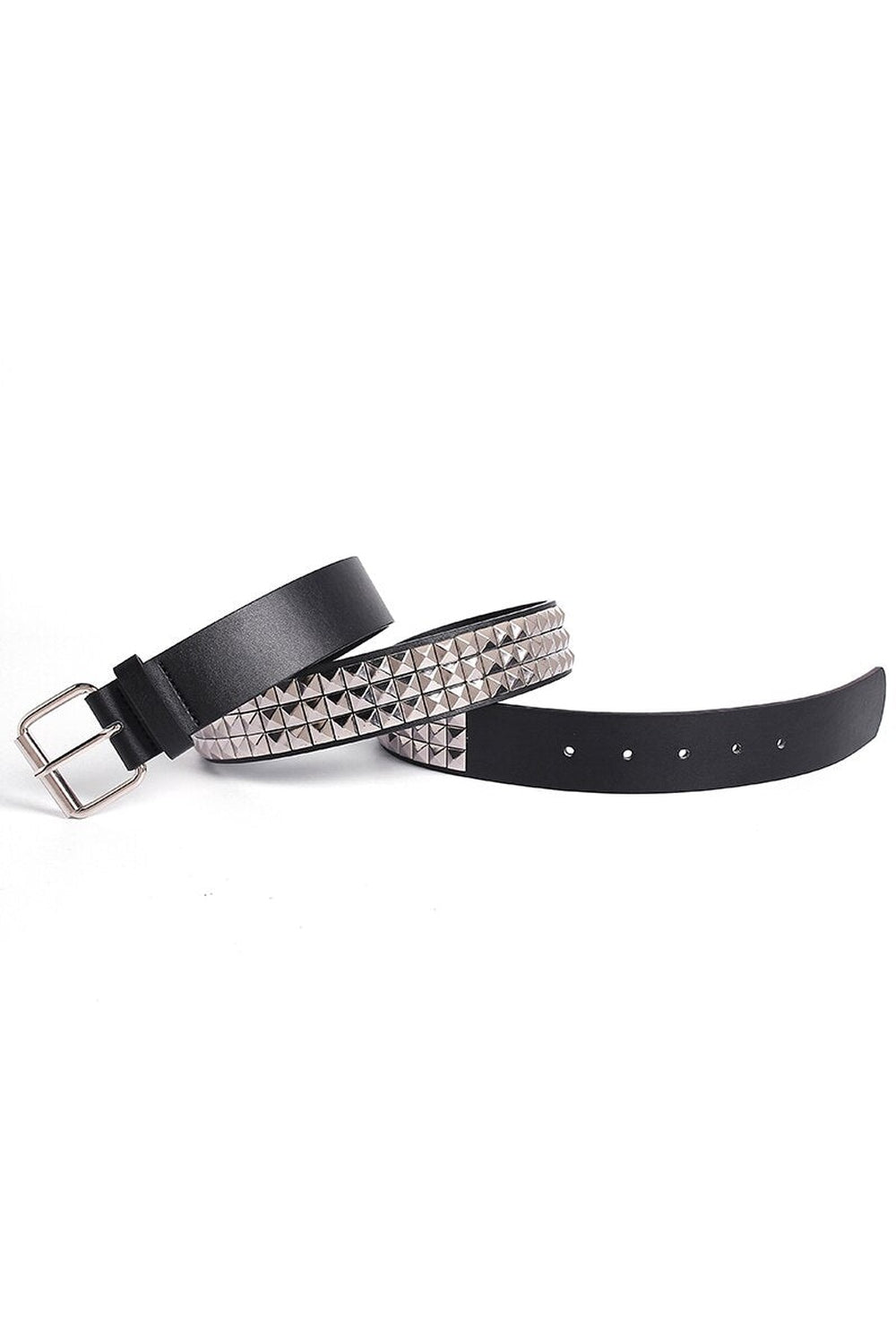 Shiny Pyramid Rivet Belt