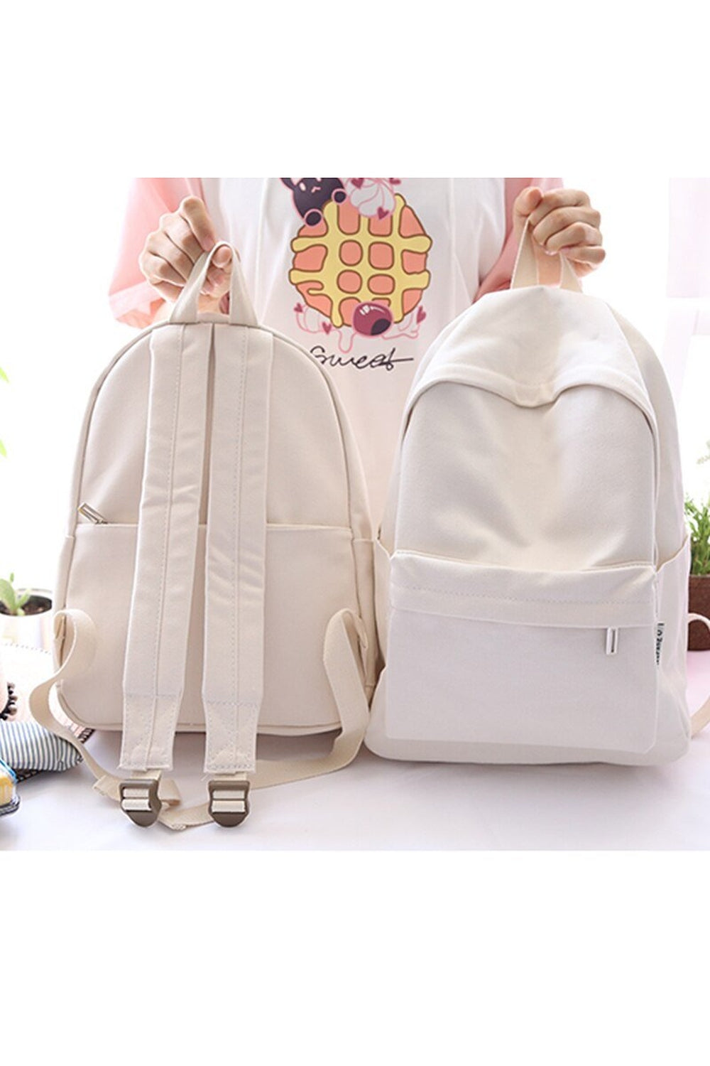 Simple Design College Backpack