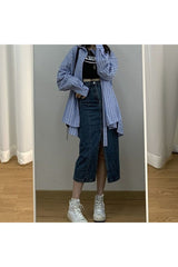 Skater Girl Denim Skirt