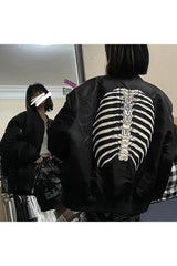 Fall Skeleton Key Bomber Jacket