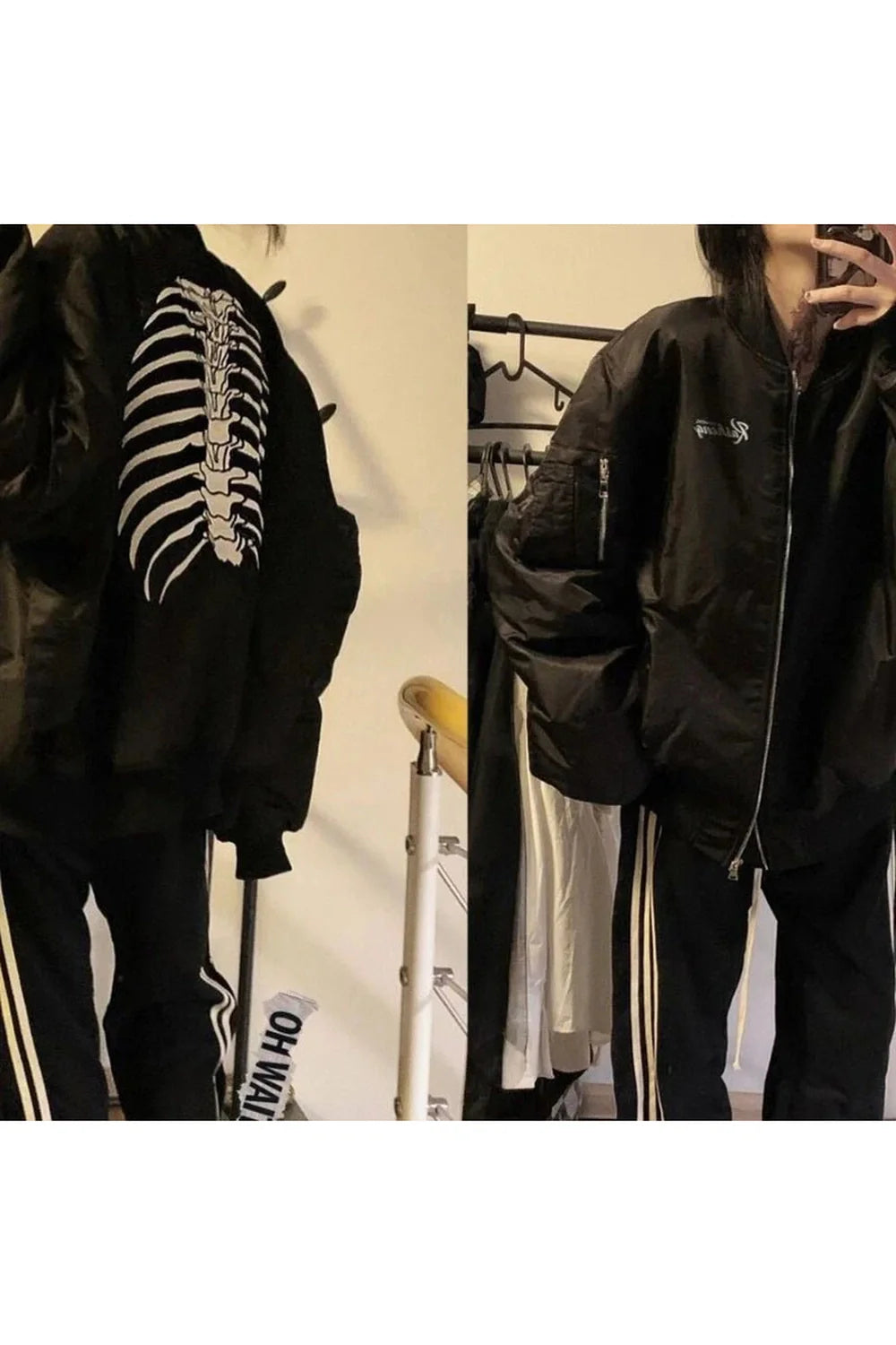 Fall Skeleton Key Bomber Jacket