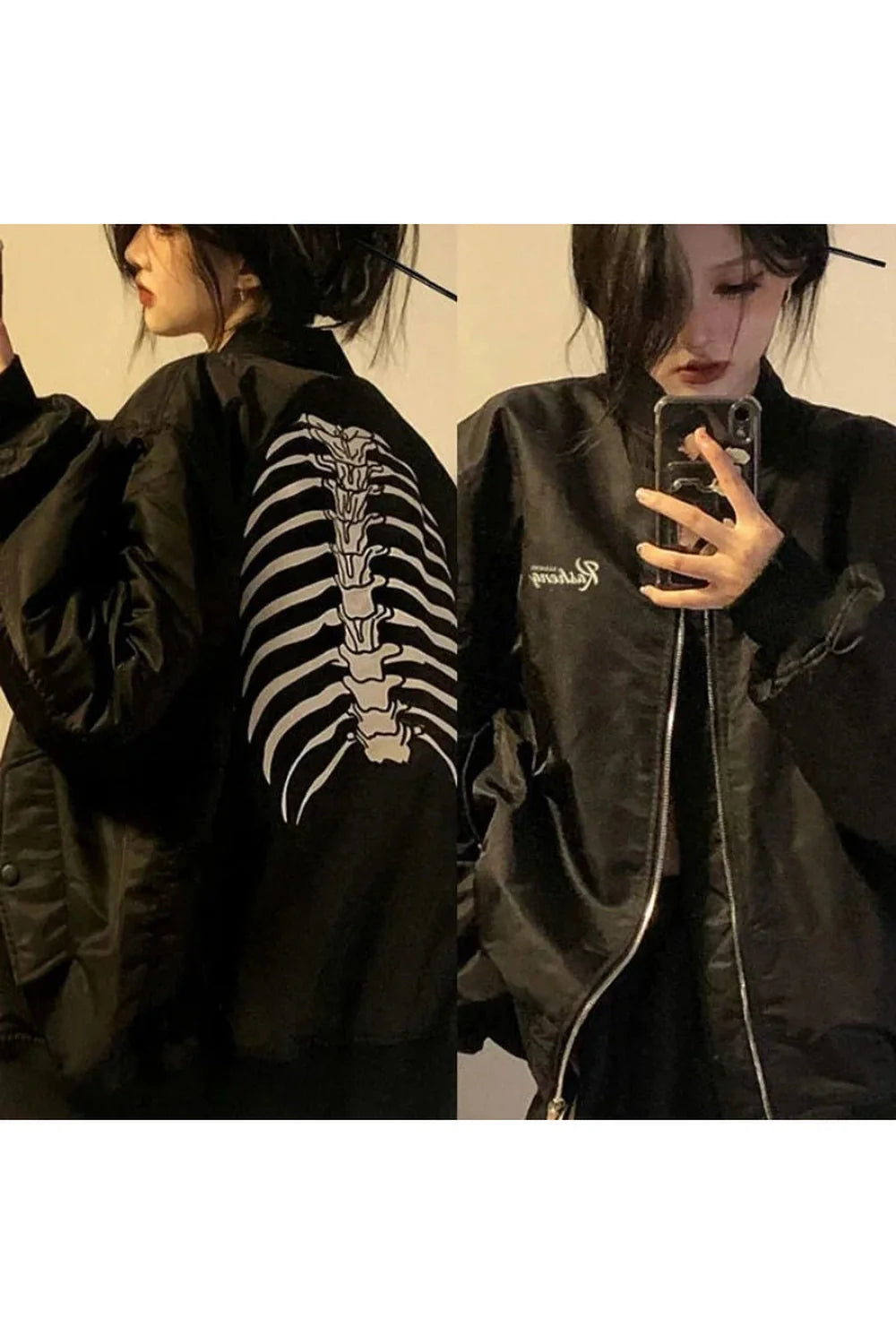 Fall Skeleton Key Bomber Jacket