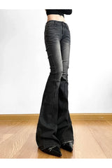 Skinny Flare Low Rise Jeans