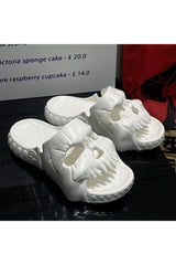 Skull Design Slippers