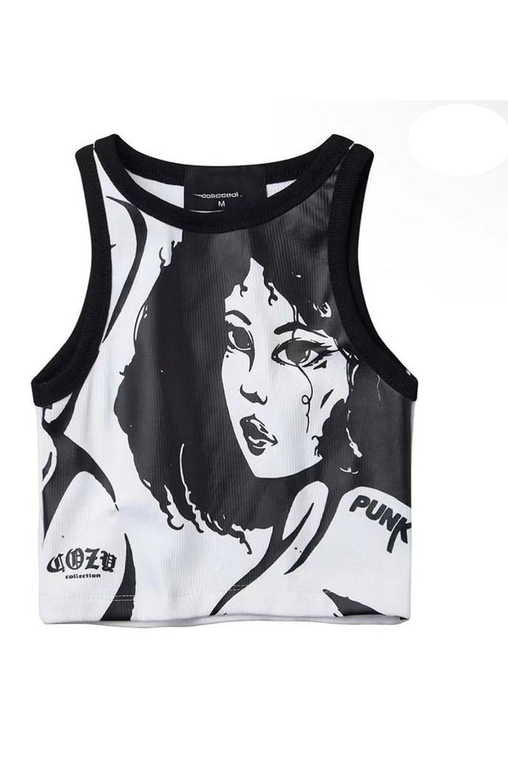 Slim Grunge Tank Crop Top