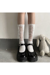 Socks With Cutouts