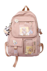 Solid Color Aesthetic Cute Backpack