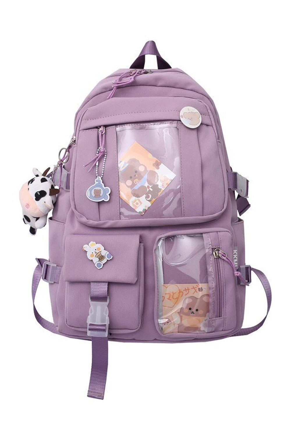 Solid Color Aesthetic Cute Backpack