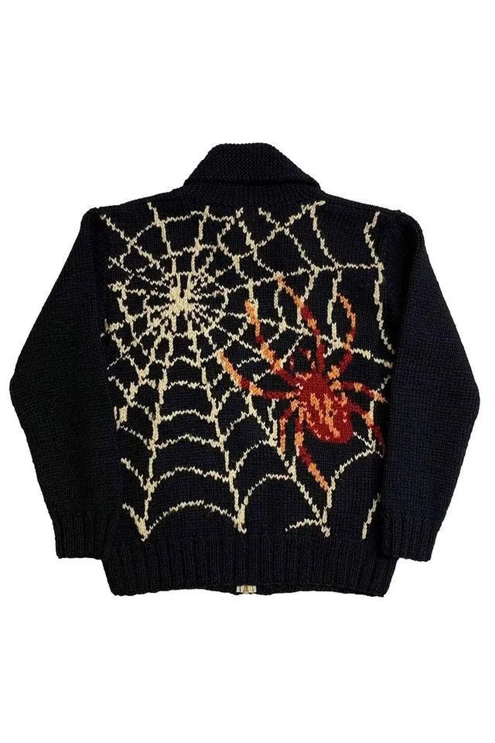 Spider Web Knit Cardigan